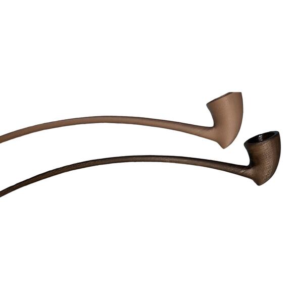 Hand Stained Gandalf PLA Plastic Pipe - Picture 6 of 6